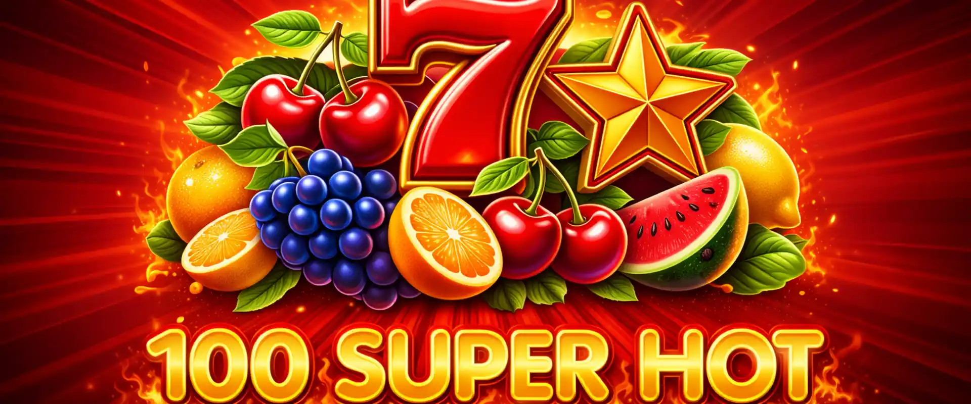 100 Super Hot – slot online clasic cu fructe, 7 și simboluri BAR