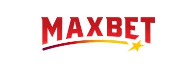 logo Maxbet cu text de culoare rosie
