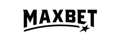 logo Maxbet cu text de culoare neagra